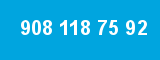 908 118 75 92